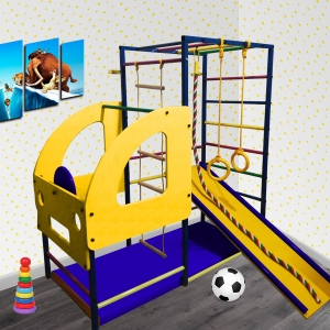 Детский спортивный комплекс ''Олимпик-Грузовичок'' с горкой